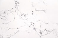 Quarzo artificiale bianco Grey Kitchen Countertop di Carrara altamente Imtimated