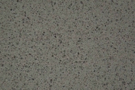 Lastra di pietra di quarzo da appoggio grigio scuro da cucina approvata SGS NSF