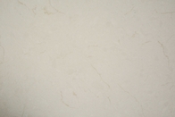 Lastra di pietra del buon di prezzi di Carrara del quarzo quarzo moderno giallo della lastra per Kitchentop