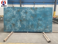 La pavimentazione di marmo blu delle mattonelle di Calacatta di più grande immagine di vista ha lucidato il marmo di onyx bianco