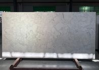 Pietra bianca del quarzo di Vanitytop del bagno, controsoffitti del quarzo di colore solido
