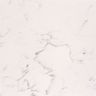 Pietra bianca impermeabile del quarzo di Carrara per la parete del pavimento di Backsplashes della cucina