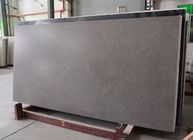 Il nuovo design industriale della fabbrica ha lucidato la superficie Grey Quartz Slab concreto per i controsoffitti