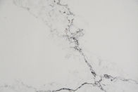 15MM ha lucidato la pietra bianca su ordinazione del quarzo di Carrara con il controsoffitto della cucina