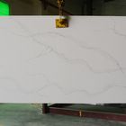 Pietra artificiale del quarzo di struttura di marmo per l'officina, durezza di 6,5 Mohs