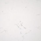 piano d'appoggio di pietra delle lastre del quarzo artificiale bianco di spessore di 7.5mm per il bagno