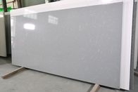 Spessore artificiale di superficie lucidato di Grey Quartz Countertops Sheet 6-30MM