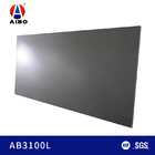 Pannello scuro di 3200*1800*15MM Grey Artificial Quartz Decorative Wall