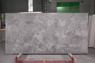 Lastre di pietra del quarzo artificiale concreto con rivestimento di cuoio AB8102