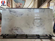 Lastre artificiali del quarzo di sembrare di marmo per anti della cima di vanità del bagno sbiadito
