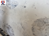 Lastre artificiali del quarzo di sembrare di marmo per anti della cima di vanità del bagno sbiadito