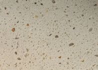 Piano d'appoggio di pietra del quarzo artificiale beige ad alta resistenza resistente all'acido
