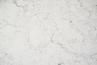 Il Grey bianco della scintilla venato la decorazione domestica delle lastre artificiali del quarzo 3200*1600