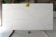 Pietra artificiale bianca classica del quarzo da 8 millimetri Calacatta della decorazione domestica