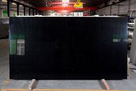 3200*1800MM Crystal Black Glass Quartz Stone con il pannello di parete del controsoffitto