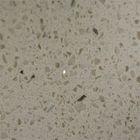 Anti mattonelle del quarzo di vetro di beige di slittamento 15MM per il rivestimento della parete del bagno