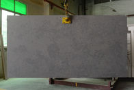 I controsoffitti bianchi del quarzo di Lyra Silestone hanno lucidato la lunghezza di 2400mm 3200mm