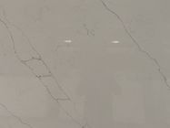 15MM polacco Grey Cloudy Calacatta Quartz Stone per la parete decorativa domestica