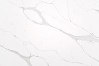 Pietra bianca solida del quarzo di Calacatta per i materiali da costruzione dei controsoffitti
