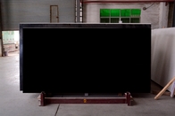 Organizzazione del colore nero puro 3000*1400*15mm del quarzo di piano di lavoro di pietra artificiale del controsoffitto