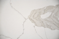 Controsoffitti di superficie solidi della cucina di spessore della pietra bianca 25mm del quarzo di Calacatta