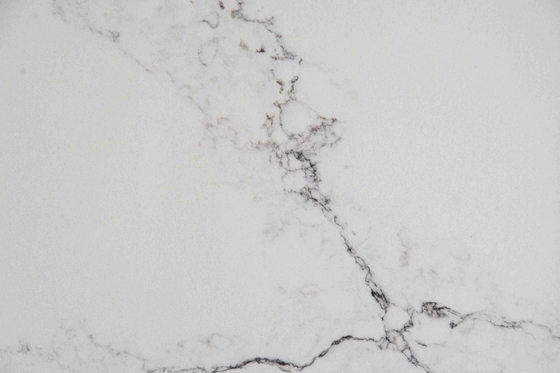 Spessore artificiale della pietra 10mm del quarzo di Calacatta per la pietra del controsoffitto della cucina
