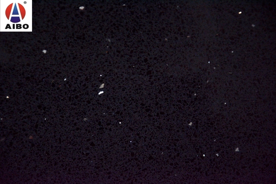 il nero artificiale Usd di pietra di 3200*1600mm Crasty per la cucina Benchtop dell'isola
