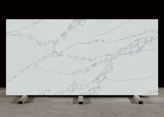 Design Calacatta Zero Silica Stone per piani cucina e top bagno