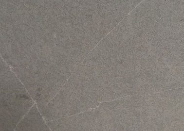Piastrelle per pavimento grigio chiaro del quarzo della pietra variopinta del quarzo del controsoffitto della cucina