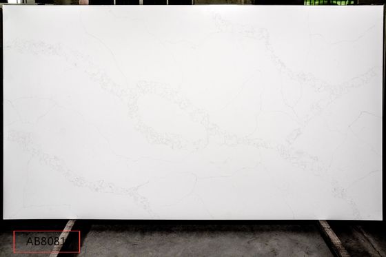 Colore di pietra Usd della classe del quarzo bianco di Calacatta per la cima banco/dell'isola